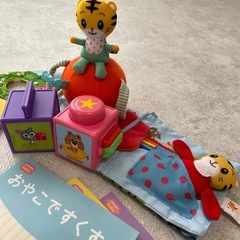 📍【受付中】こどもちゃれんじベビー②　6・7・8ヶ月号　セット　しまじろう　おきあがりこぼし　布絵本　知育玩具　絵本　情報誌の画像