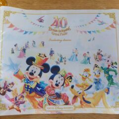 【値下げしました500円→450円】ディズニー40周年フラッグの画像