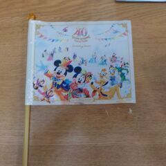 【値下げしました500円→450円】ディズニー40周年フラッグの画像