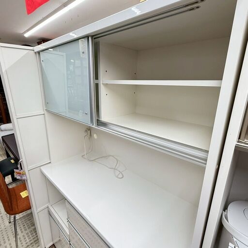 松田家具　食器棚　中古　送料込み 松田家具 食器棚 エースⅡレンジ キッチンボード セパレート
