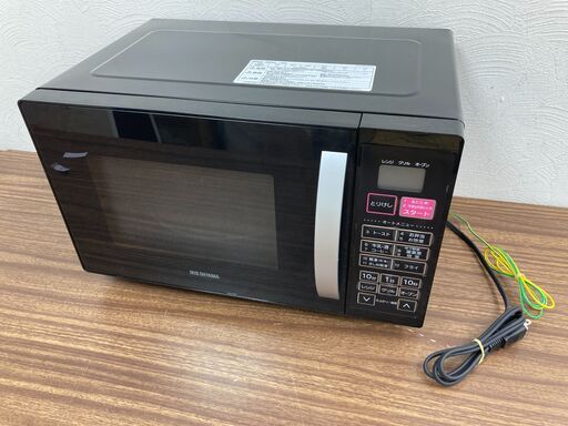 お売りします】 アイリスオーヤマオーブンレンジVAL-16T-B2018年