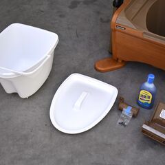 ≪zyt2290ジ限≫ 美品 Panasonic 家具調トイレ 座楽アウポットひじ掛け昇降 パナソニック/排泄用品/介護トイレ/介護椅子/宮城県仙台市 70617-01の画像