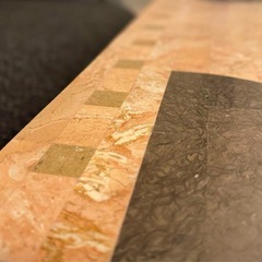 【無料】ACTUS ストーンタイル ローテーブルの画像