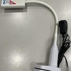 オーム電機　LED デスクランプ　クランプタイプ