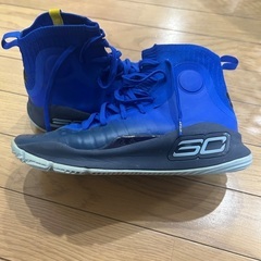 UNDER ARMOUR Curry 4 バスケットシューズ ほぼ未使用 ★茅野市引取限定★ 7000円（交渉OK）の画像