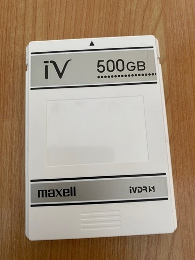 録画用メディア maxell  IVDR 500GB