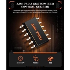 ★ほぼ未使用★ DAREU A980PROMAX ゲーミングマウス ホワイトの画像