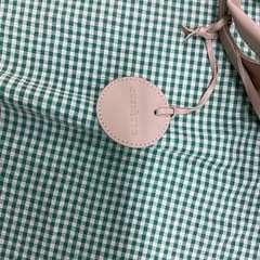 ズッケロ　牛革トートバッグ　クリーム色の画像