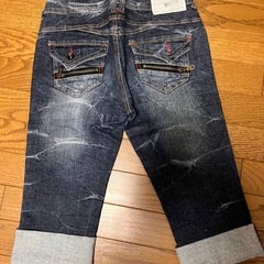 美品✨ショートデニムの画像