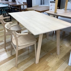 【トレファク ラパーク岸和田店】ACTUS ダイニング 3点セッ...