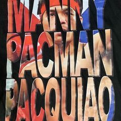 MANNY PACQUIAO マニーパッキャオ L シャツ ボクシングレジェンドの画像