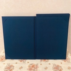 岡山大学の見開きA3サイズ学位記ホルダー2つセットの画像