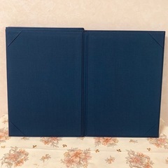 岡山大学の見開きA3サイズ学位記ホルダー2つセットの画像