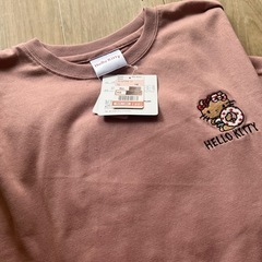 新品　ガングロキティ　Tシャツ　大きめの画像