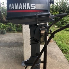 ヤマハ　船外機　　５馬力　2サイクルの画像