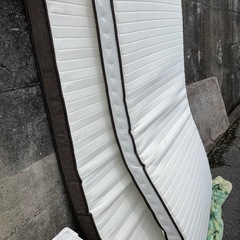 ダブルベッドマット2枚セット