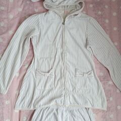 うさ耳パーカールームウェア　M～Lの画像