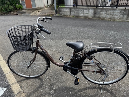 パナソニック電動自転車 (葉俐彣) 竹橋の電動アシスト自転車の