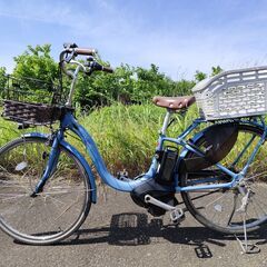 ヤマハ　パス　前後カゴ付き　