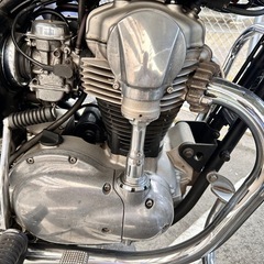 カワサキ　川崎　W650 1999年　posh ポッシュキャブトンマフラーの画像