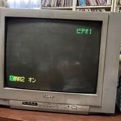 【 差し上げます】ステレオ21型テレビ