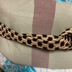 格子柄帯いかがでしょうか？の画像