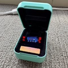 とびだせ！きゅーびっつ　ミント　グリーン　電子玩具の画像