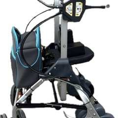 引取限定　幸和製作所 TacaoF リトルキーパス　自動制御機能付き歩行器 シルバーカーの画像