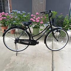 🎀😄ほぼ新品・早い方優先ですピアノブラック・27インチ自転車（配達対応可能¥200円〜)の画像