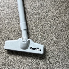 マキタコードレス掃除機本体のみの画像