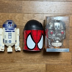USJ容器セット R2-D2 スパイダーマン ターミネーターの3...