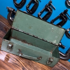 ヴィンテージ　工具箱　昭和レトロ
の画像
