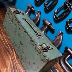 ヴィンテージ　工具箱　昭和レトロ
の画像