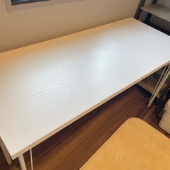 【美品】 ニトリ デスク プレフェの画像