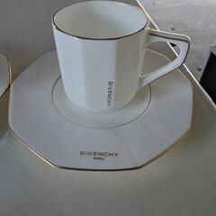 【GIVENCHY❗❗コーヒーカップ&ソーサーペア 2客セット】の画像