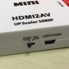 コンバーター HDMI2AV HDMI RCA 変換アダプタの画像