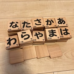 トーマス木製ひらがなつみきの画像
