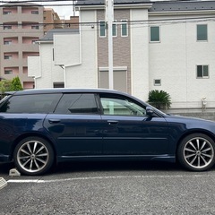 レガシィ2.0GTターボSTIパーツ付きの画像