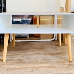 収納付き⭐️ボックステーブル【グッディーズ】の画像