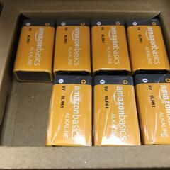 Amazonベーシック アルカリ乾電池 9V形 ７本セットの画像
