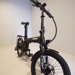 EENOUR イーノウC2 電動自転車　電動折りたたみ自転車　マッドブラックの画像