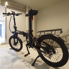EENOUR イーノウC2 電動自転車　電動折りたたみ自転車　マッドブラックの画像