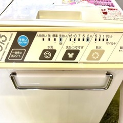 【昭和レトロ家電・可動品】】✨1987年製 National2槽式洗濯機 愛妻号33の画像
