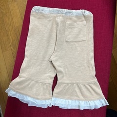 夏ハーフパンツ　女の子110 　2枚セット　の画像