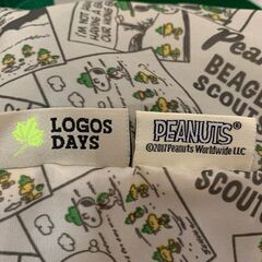LOGOS DAYS×PEANUTS ロゴス ピーナッツ タイニーチェア キッズサイズ 子供用 アウトドアチェア スヌーピー カラー: 画像参照 美中古品の画像