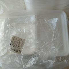 【お取り引き中】フードパック  中古品　FP-610 (エフピコ) 150個 ＋VK-63のバラ少数 (シービー化成)　(ライスパック)　の画像