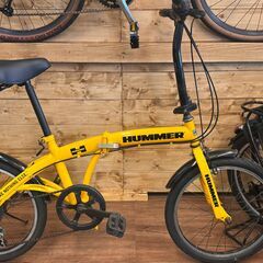 取引中　中古整備品　試乗できます！　ハマー折りたたみ自転車　20...