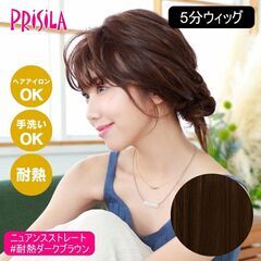 女性用部分ウィッグの画像