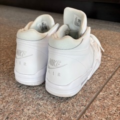 ナイキ フライト レガシー　メンズシューズ　27 スニーカー　NIKE ホワイトの画像