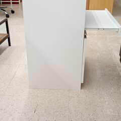 ★リユースのサカイ高崎店★TJ12083  レンジ台 白 H89×D40×W60 クリーニング済みの画像